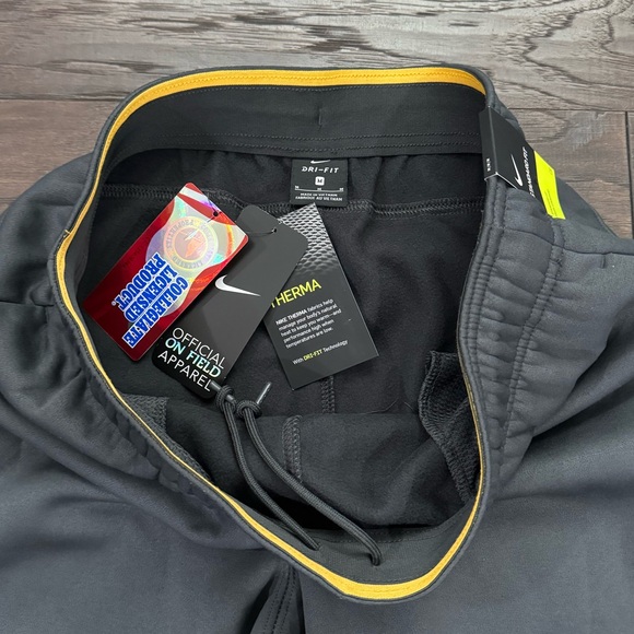 Nike Therma Dri-Fit Iowa State University Cyclones Men’s Gray Sweatpants Medium - Picture 5 of 6